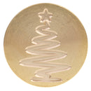 Initial Sealing Wax Seal Stamp Xmas Design for Festival Cards Decoration Post Envelope