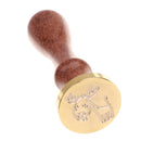 Initial Sealing Wax Xmas Deer Design for DIY Wedding Card Picture Logo Xmas Gift