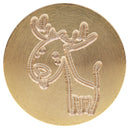 Initial Sealing Wax Xmas Deer Design for DIY Wedding Card Picture Logo Xmas Gift