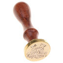 Classic Sealing Wax Seal Stamp Merry Christmas Deisgn for Xmas Card Made Post Envelope