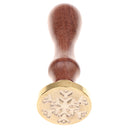 Classic Sealing Wax Seal Handle Stamp Winter Xmas Designs for Post Envelope Letter Decor