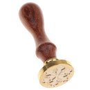 Antique Sealing Wax Seal Stamp Winter Snowflake for Party Invitation Cards Picture Decors Gift