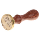 Classic Sealing Wax Seal Stamp Xmas Metal Head Decoration Tree for Making Festival Card