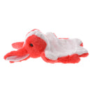 Cute Cartoon Plush Bunny Hand Puppet for Pretend Play Story Telling - Red
