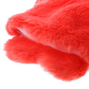 Cute Cartoon Plush Bunny Hand Puppet for Pretend Play Story Telling - Red