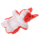 Cute Cartoon Plush Bunny Hand Puppet for Pretend Play Story Telling - Red