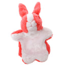 Cute Cartoon Plush Bunny Hand Puppet for Pretend Play Story Telling - Red