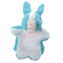 Cute Cartoon Plush Bunny Hand Puppet for Pretend Play Story Telling - Green