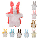 Cute Cartoon Plush Bunny Hand Puppet for Pretend Play Story Telling - Green