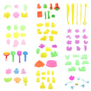 Set of Beach Park Play Sand Clay Mold Plastic Building Models Random Color Kids Educational Outdoor Indoor Sand Art Toys Gift
