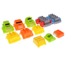 Kids Baby Plastic Assembling Building Blocks Toy Car Truck Model Vehicle Car Child Toy Gift