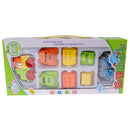 Kids Baby Plastic Assembling Building Blocks Toy Car Truck Model Vehicle Car Child Toy Gift