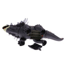 Kids Boys Gift Machine Electric Dinosaur Triceratops with Light Sound Toy