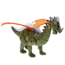 Kids Boys Gift Machine Electric Dinosaur Wings w/ Shining Light Sound Toy