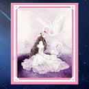 DIY 5D Diamond Painting Swan and Princess Embroidery Art Cross Stitch Home Decoration