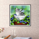 DIY 5D Diamond Painting Art Embroidery Cross Stitch Home Decor/Office Cat
