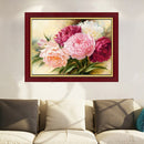 5D Diamond Painting Rhinestone Embroidery Cross Stitch Home Decor Peony