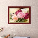 5D Diamond Painting Rhinestone Embroidery Cross Stitch Home Decor Peony