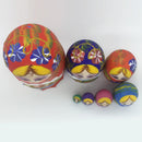 7PCS Hand Painted Wooden Strawberry Russian Nesting Dolls Matryoshka Gift