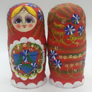 7PCS Hand Painted Wooden Strawberry Russian Nesting Dolls Matryoshka Gift