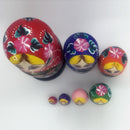 Set of 7pcs Wooden Hand Painted Strawberry Nesting Dolls Matryoshka Toys