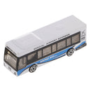 4pcs Painted Diecast Model Buses Cars Layout Train Diorama Scenery 1:100 HO