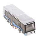 4pcs 1:100 Diecast Flaring Painted Model Buses Cars w/ Wires Layout HO OO
