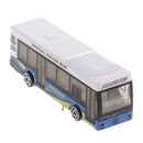 4pcs 1:100 Diecast Flaring Painted Model Buses Cars w/ Wires Layout HO OO