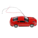 2pcs 1:43 Flaring Painted Model Cars w/ Wires Layout Train Diorama O Scale