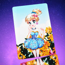 Preschoolers Toddlers 3D DIY Rhinestone Embroidery Princess Painting Handmade Cross Stitch Art Supplies Gift