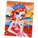 Preschoolers Toddlers 3D DIY Rhinestone Embroidery Princess Painting Handmade Cross Stitch Art Supplies Gift