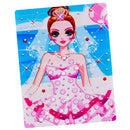Preschoolers Toddlers 3D DIY Rhinestone Embroidery Princess Painting Handmade Cross Stitch Art Supplies Gift