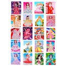 Preschoolers Toddlers 3D DIY Rhinestone Embroidery Princess Painting Handmade Cross Stitch Art Supplies Gift