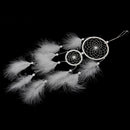 White 2 Rings DREAM CATCHER 54 CM Door Window Hanging Decoration Xmas Gift