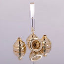 Trumpet Mouthpiece 4 Sizes Set 3C 5C 7C 1-1/2C Gold Plated Mouth Pieces Kit