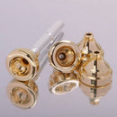Trumpet Mouthpiece 4 Sizes Set 3C 5C 7C 1-1/2C Gold Plated Mouth Pieces Kit