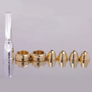 Trumpet Mouthpiece 4 Sizes Set 2B 2C 3B 3C Gold Plated Mouth Pieces Kit