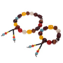Cute Hanging Ornament Beads Car Rear Mirror Pendant Hanging Decor 12cm Pack Of 2PCS