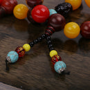 Cute Hanging Ornament Beads Car Rear Mirror Pendant Hanging Decor 12cm Pack Of 2PCS