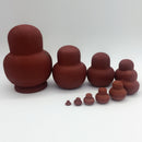 10PCS Painted Monkey Wooden Russian Nesting Dolls Matryoshka Toy