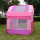 2-in-1 Kids Pop Up Tunnel Playhouse Tent Ball Pit Play Tent Indoor Outdoor Fun