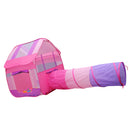 2-in-1 Kids Pop Up Tunnel Playhouse Tent Ball Pit Play Tent Indoor Outdoor Fun