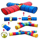 Kid Indoor Outdoor Tunnel Play Tent for Toddler Garden/Beach Game Crawling Fun Toy