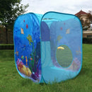 Kids 3-in-1 Indoor Outdoor Pop Up Folding Playhouse Tunnel Play Tent Toy Birthday Gift