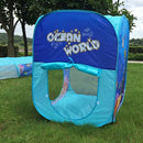 Kids 3-in-1 Indoor Outdoor Pop Up Folding Playhouse Tunnel Play Tent Toy Birthday Gift