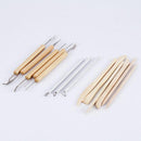 Magicdeal 14Pcs/Set Clay Wax Sculpting Pottery Tools Clay Ceramic Sculpture Molding Jewelry Making Tools