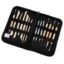 Magicdeal 14Pcs/Set Clay Wax Sculpting Pottery Tools Clay Ceramic Sculpture Molding Jewelry Making Tools