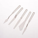 Plastic Palette Tool Scraper Set Spatula for Oil Painting Gouache 5Pcs/Set