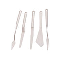 Plastic Palette Tool Scraper Set Spatula for Oil Painting Gouache 5Pcs/Set