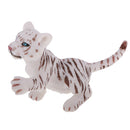 Realistic Wild Reptile Animals Baby Tiger Model Action Figures Kids Toys